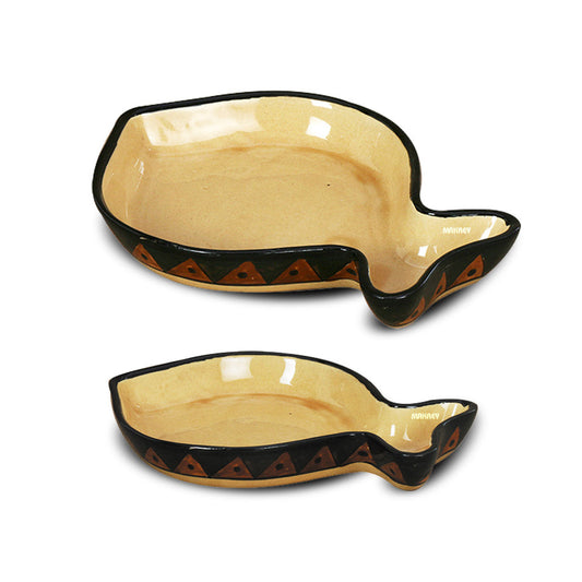 Ceramic Fish Platter CT18GYLM