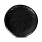Ceramic Stone Dinner Qtr Plates (Diplomat) Blk Matt
