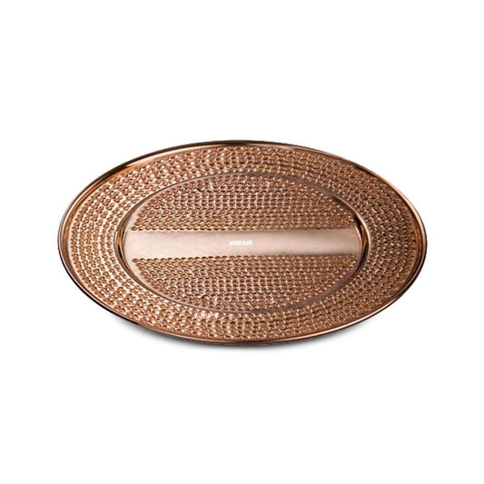 Copper Show Plate 10.5" w/BUKHARA Logo