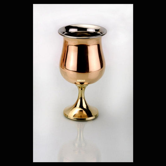 Copper/ss Goblet Short Stem