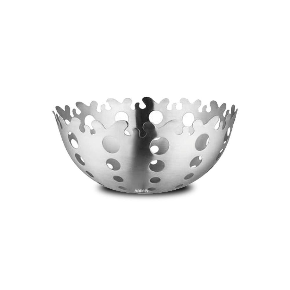 SS Basket Round Wavy-Cutting