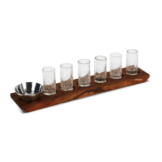 Wood Shot Glass Server (7n1)