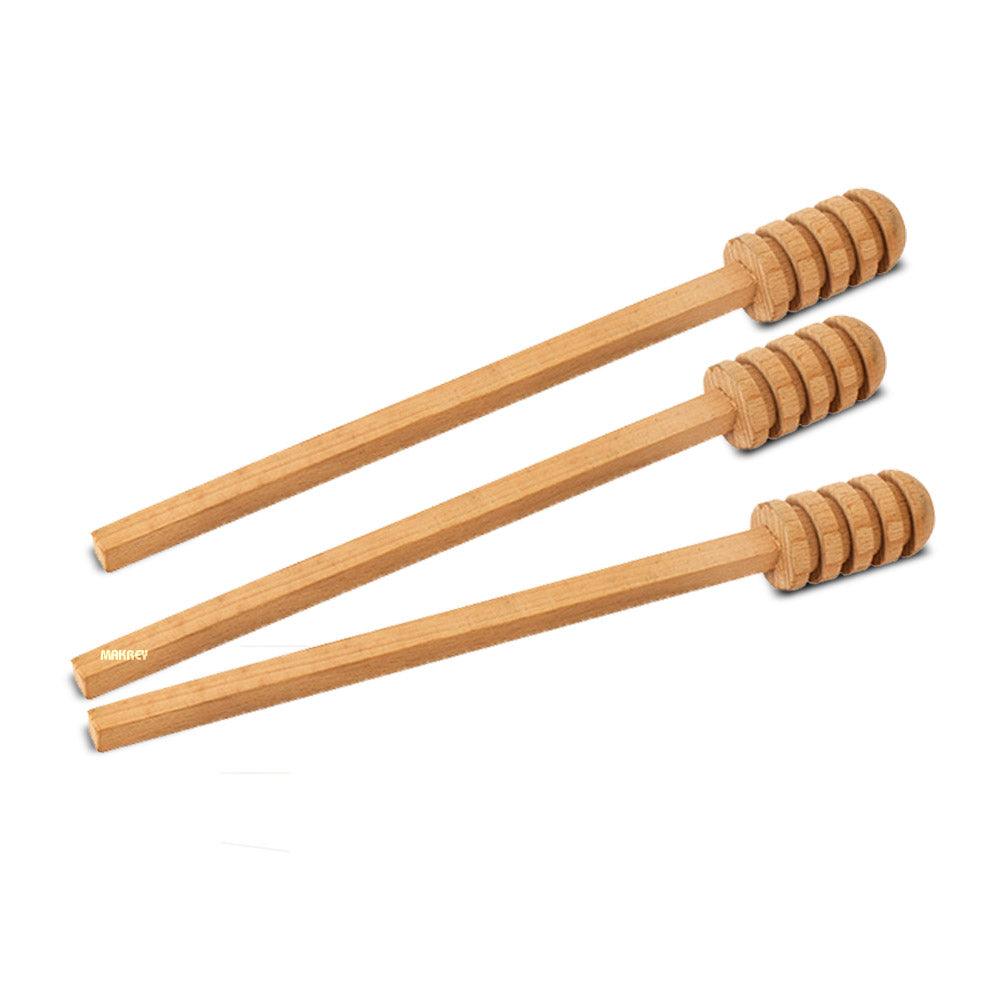 Wood Honey Stick 10"