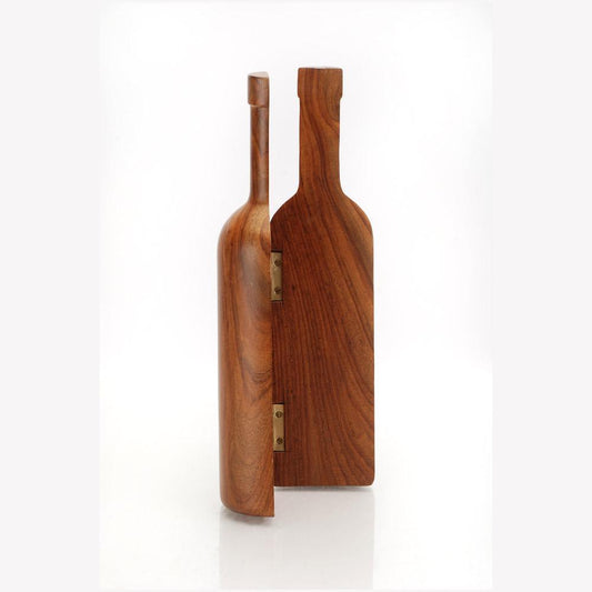 Wood Bar Menu Bottle