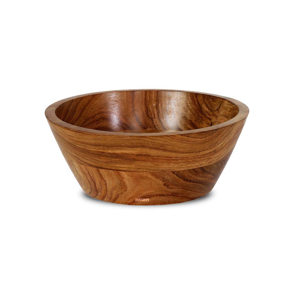 Wood Basket Bowl-shape S/h