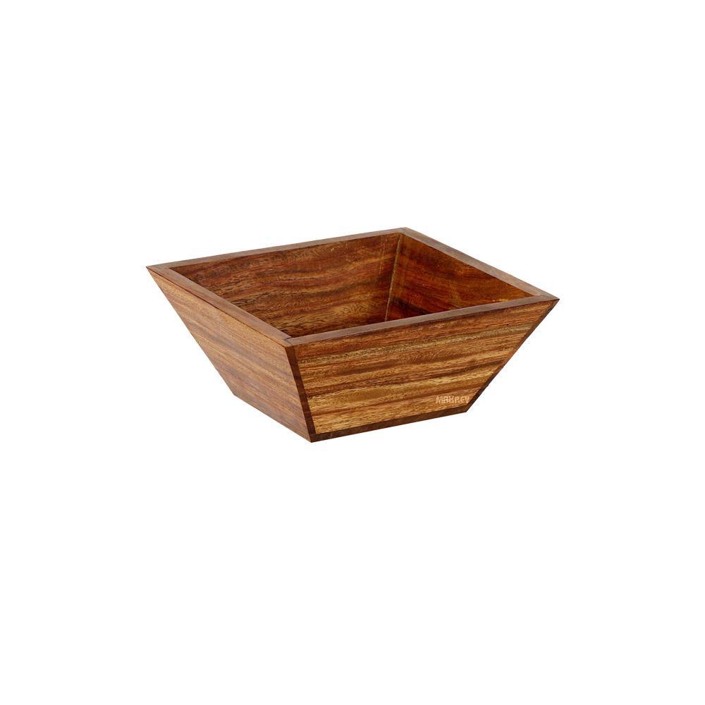 Wooden Basket SQ Taper SOLID S/h