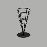 WI Fry Cones 6"H Blk